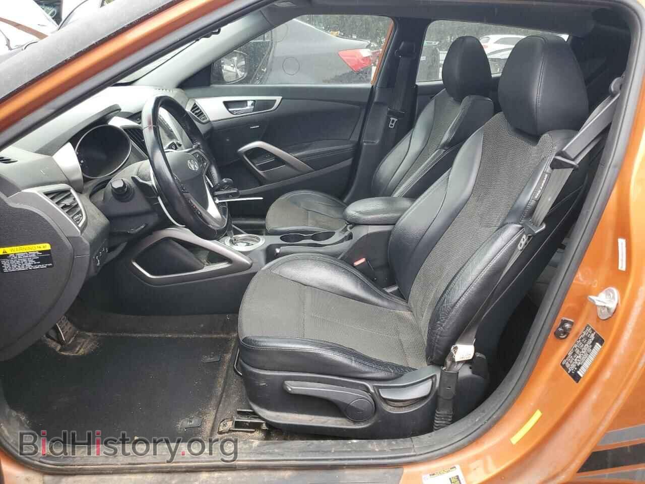 2014 HYUNDAI VELOSTER - VIN: KMHTC6AD5EU196635 - Фото 7
