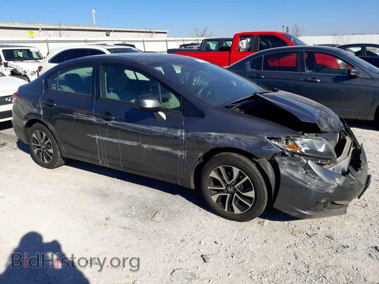 2013 HONDA CIVIC - VIN: 19XFB2F81DE088728 - Фото 4