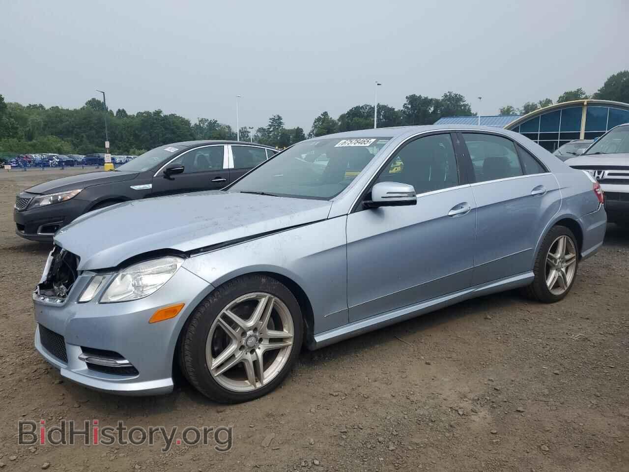 Photo WDDHF8JB5DA701199 - MERCEDES-BENZ E-CLASS 2013