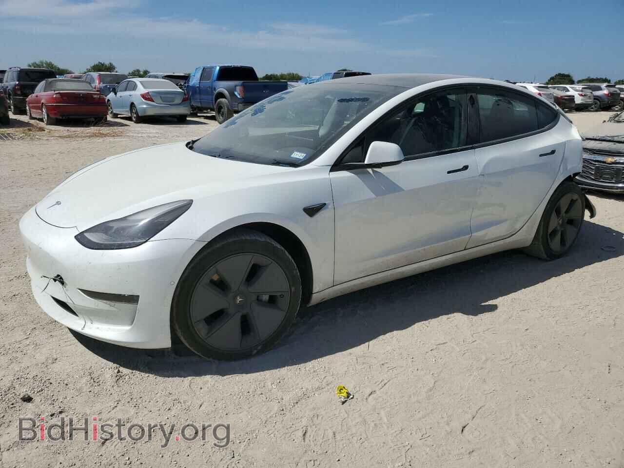 Photo 5YJ3E1EA3NF102875 - TESLA MODEL 3 2022