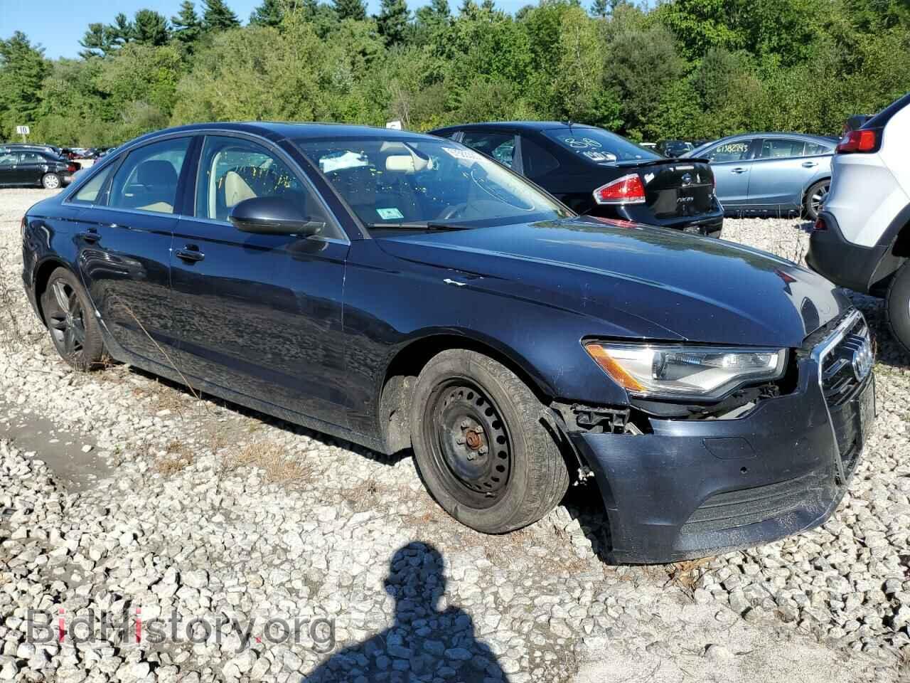 2013 AUDI A6 - VIN: WAUGFAFC2DN125446 - Фото 4