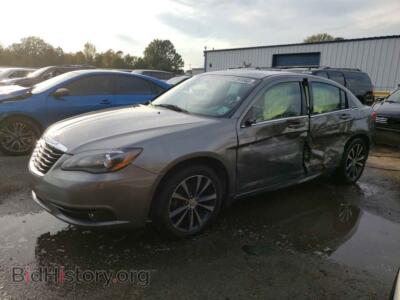 2013 Chrysler 200 200 Tourin, серый — VIN 1C3CCBBB8DN595210, Copart