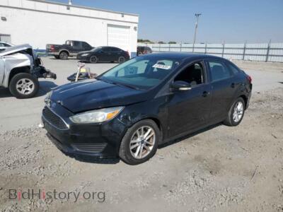 2017 Ford FOCUS SE, black — VIN 1FADP3F27HL200557, Copart