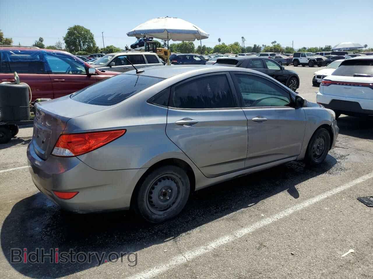 2014 HYUNDAI ACCENT - VIN: KMHCT4AE7EU620698 - Фото 3