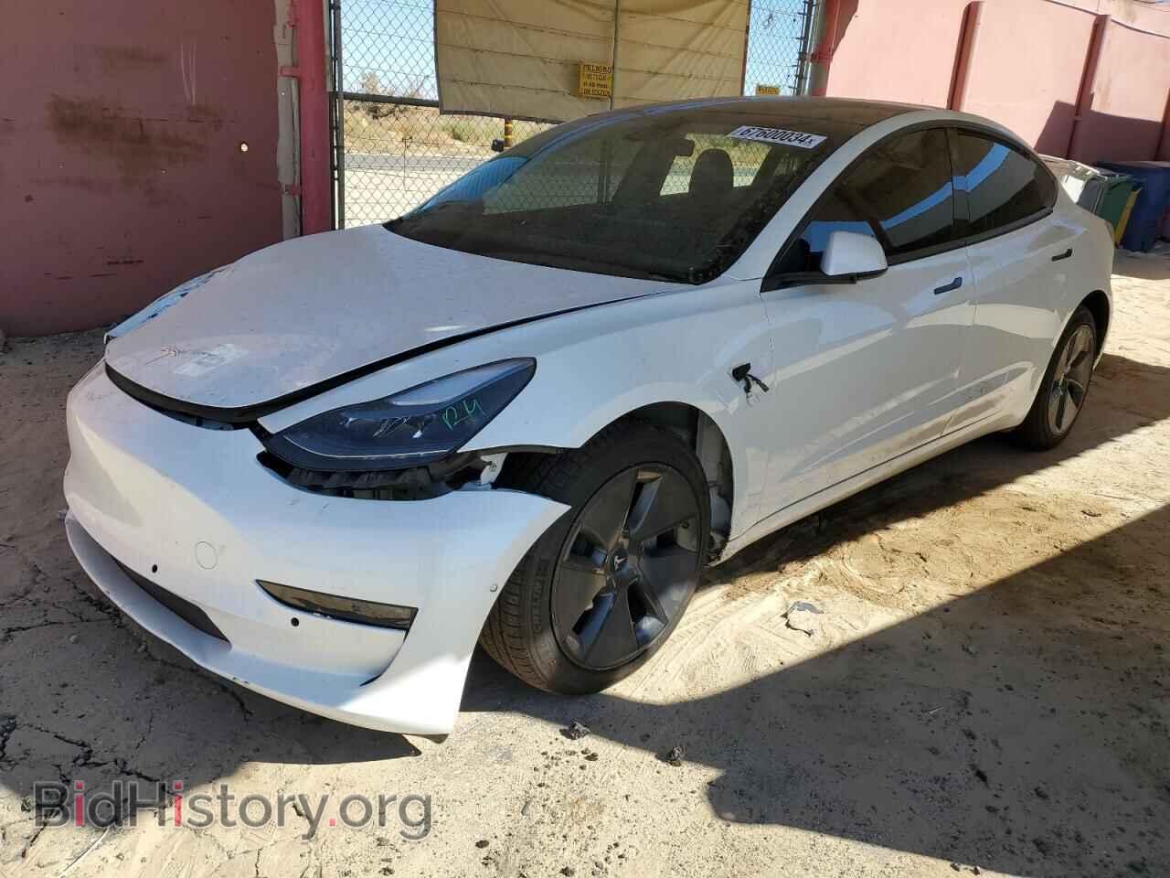 Photo 5YJ3E1EB2NF206430 - TESLA MODEL 3 2022