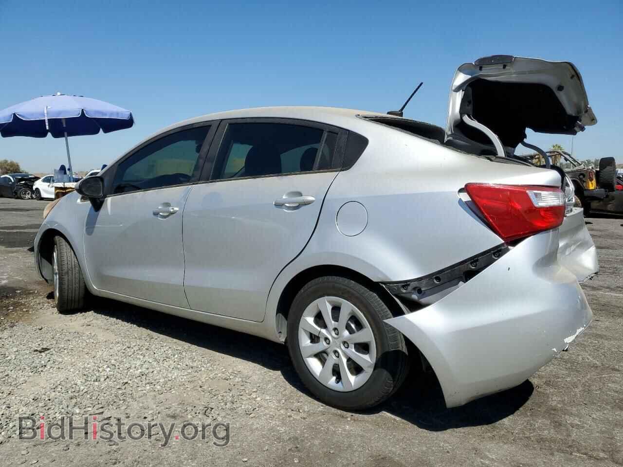 2013 KIA RIO - VIN: KNADM4A37D6280893 - Фото 2