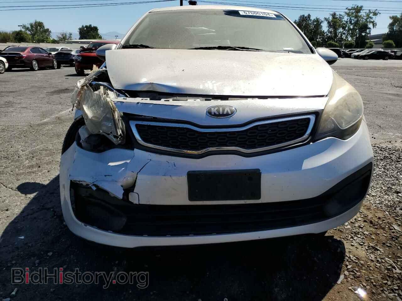 2013 KIA RIO - VIN: KNADM4A37D6280893 - Фото 5