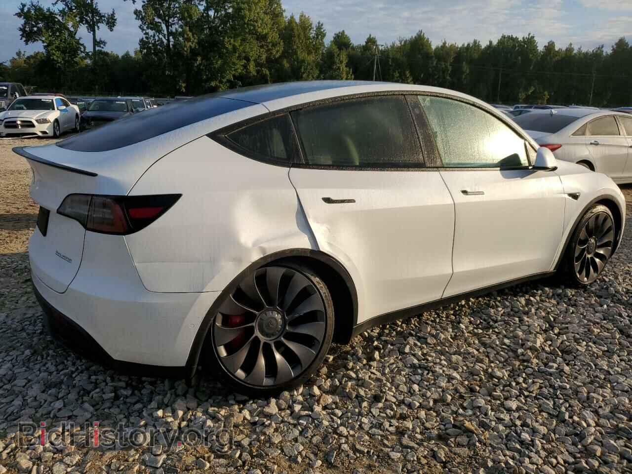 2021 TESLA MODEL Y - VIN: 5YJYGDEF2MF194721 - Фото 3