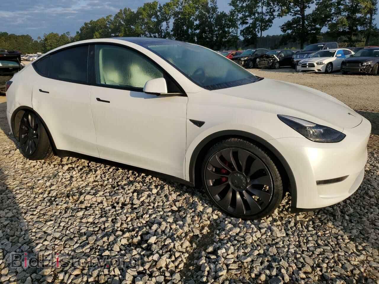 2021 TESLA MODEL Y - VIN: 5YJYGDEF2MF194721 - Фото 4