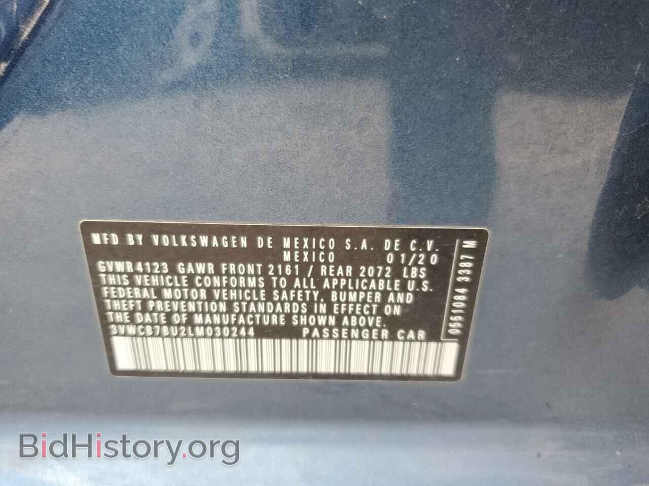 2020 VOLKSWAGEN JETTA - VIN: 3VWCB7BU2LM030244 - Фото 12
