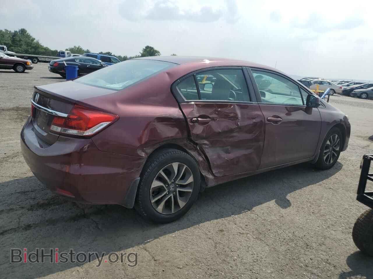 2013 HONDA CIVIC - VIN: 19XFB2F86DE247551 - Фото 3