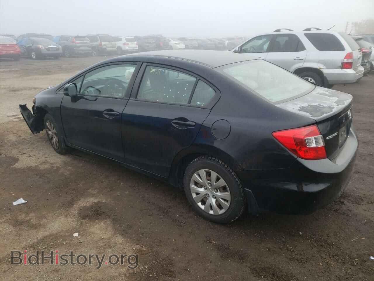 2012 HONDA CIVIC - VIN: 2HGFB2F42CH039913 - Фото 2