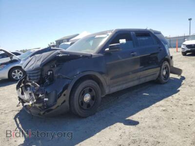 2017 Ford EXPLORER Police Interceptor, черный — VIN 1FM5K8AR8HGA63311, Copart