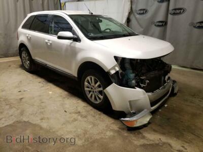2011 Ford EDGE Edge Limit, белый — VIN 2FMDK3KC4BBB15489, Copart