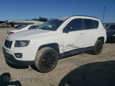 2015 Jeep COMPASS Sport, white — VIN 1C4NJCBA9FD335172, Copart