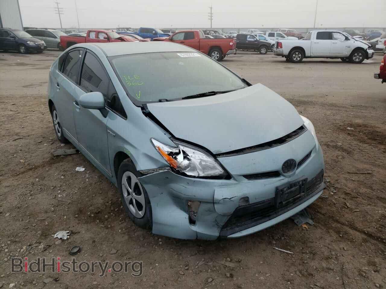 Photo JTDKN3DU6E1835417 - TOYOTA PRIUS 2014