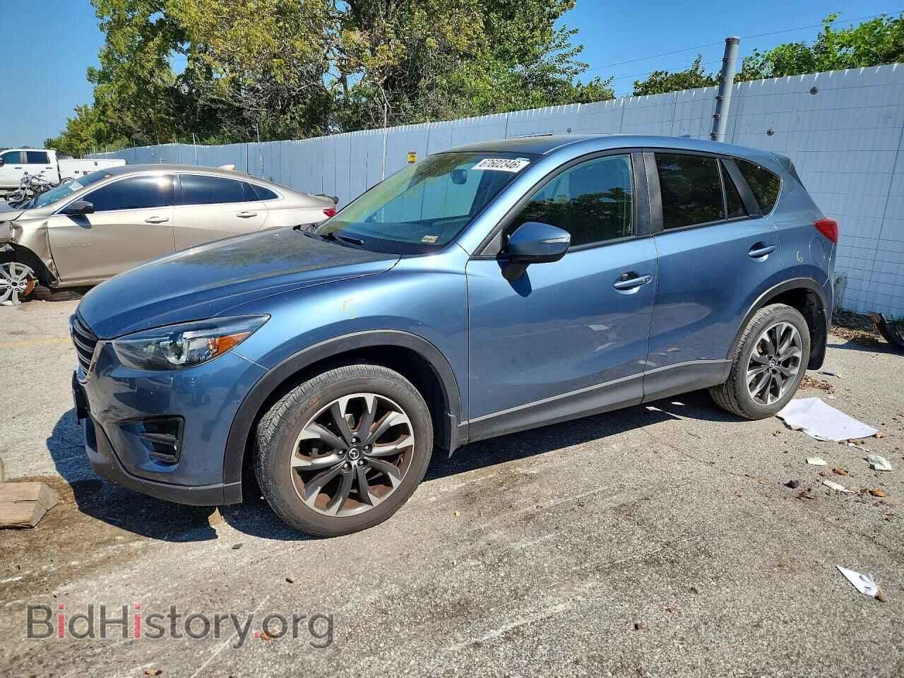 2016 Mazda CX-5 GT (VIN JM3KE2DY1G0885591) — фото 1 из 13, Copart, повреждение: передняя часть