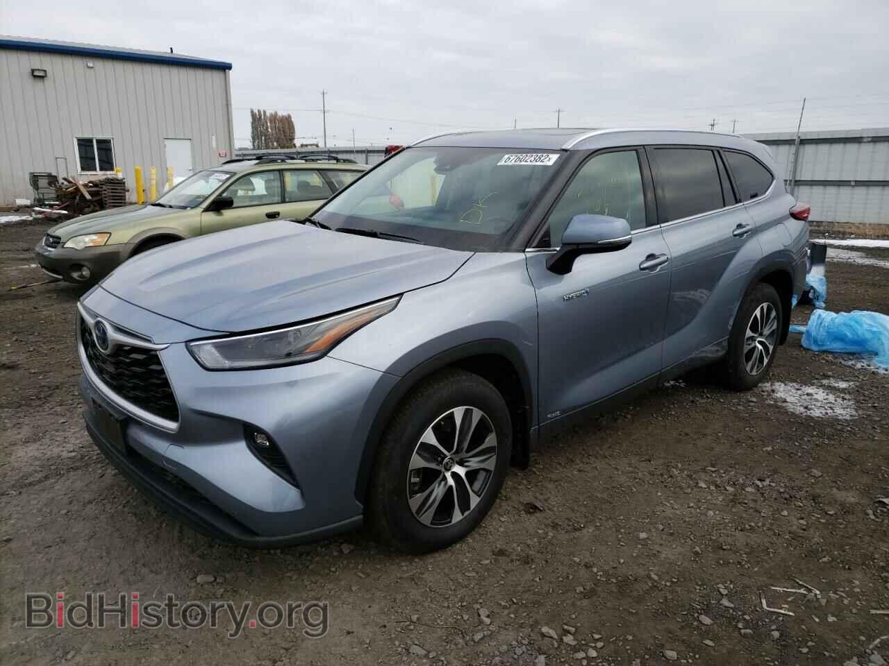 Photo 5TDGBRCH4MS014985 - TOYOTA HIGHLANDER 2021