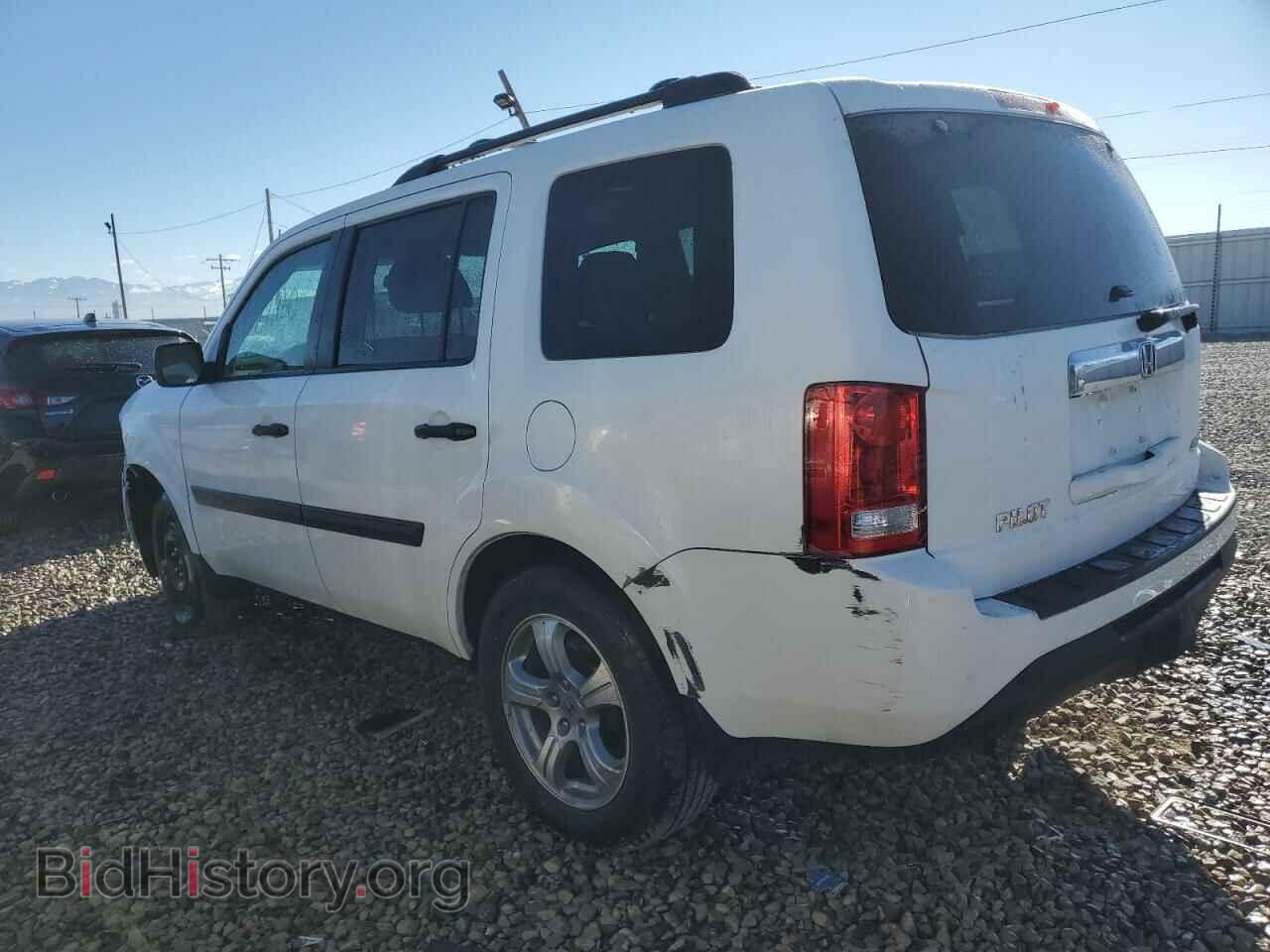 2012 HONDA PILOT - VIN: 5FNYF4H20CB027381 - Photo 2