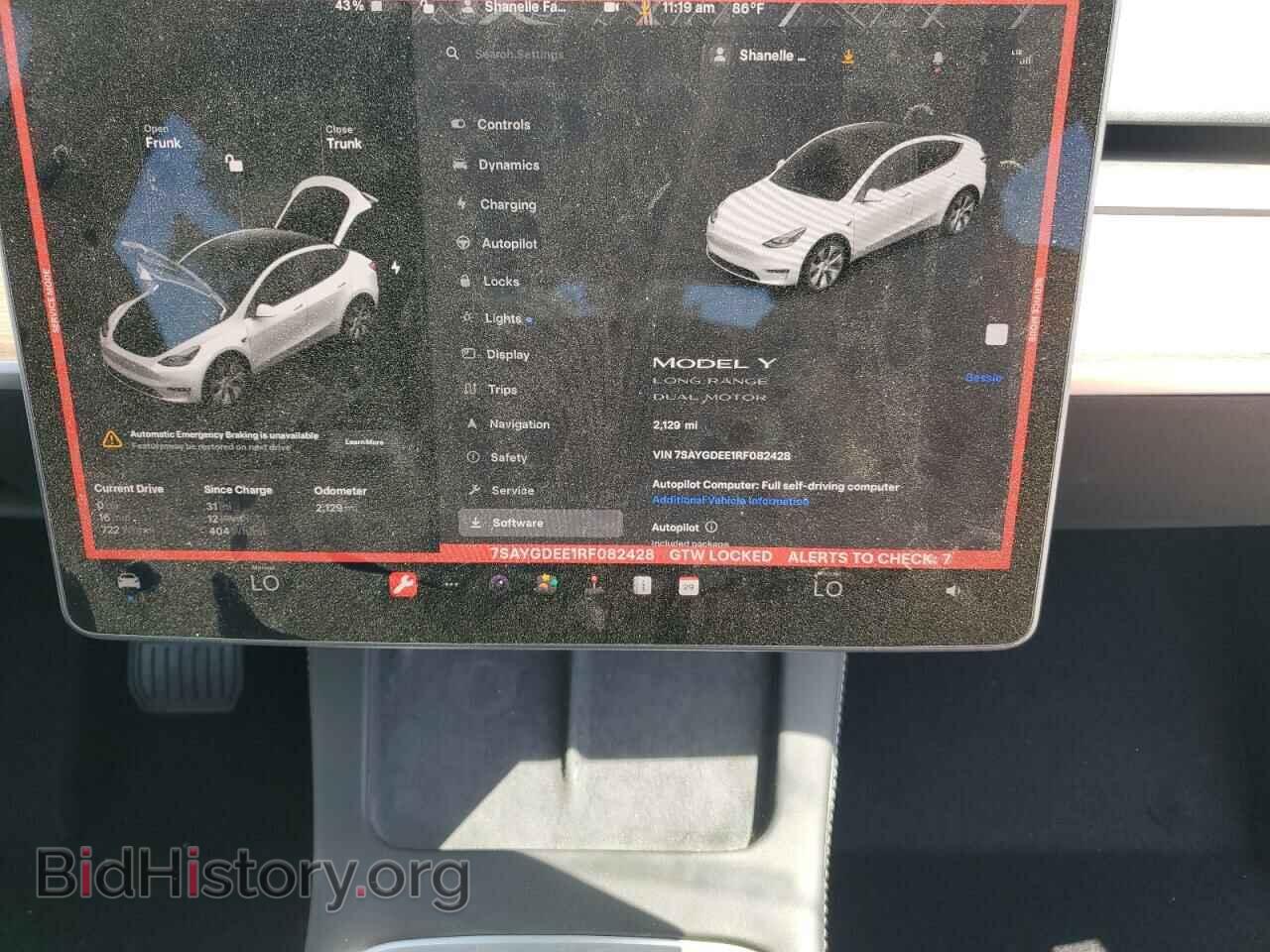 2024 TESLA MODEL Y - VIN: 7SAYGDEE1RF082428 - Фото 9