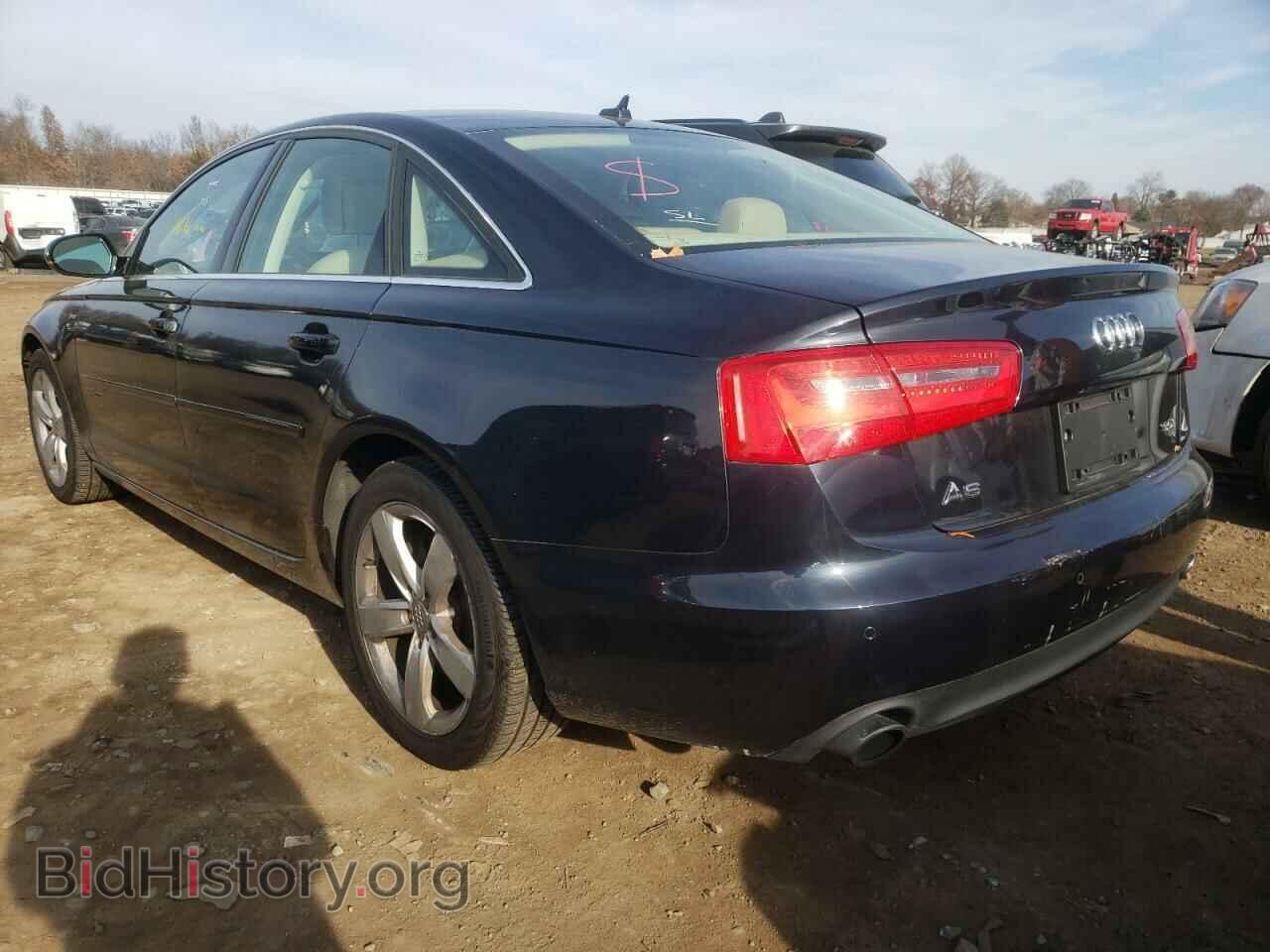 2012 AUDI A6 - VIN: WAUGGAFC4CN164535 - Фото 3