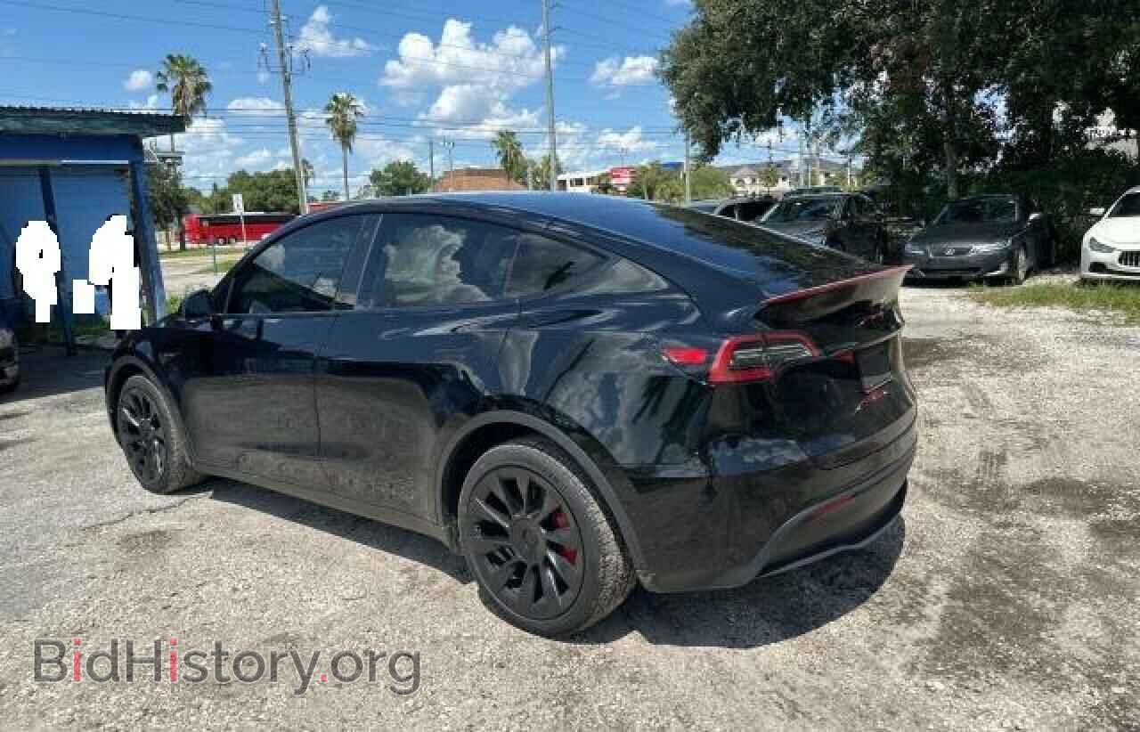 2022 TESLA MODEL Y - VIN: 7SAYGDEE8NF408641 - Фото 3