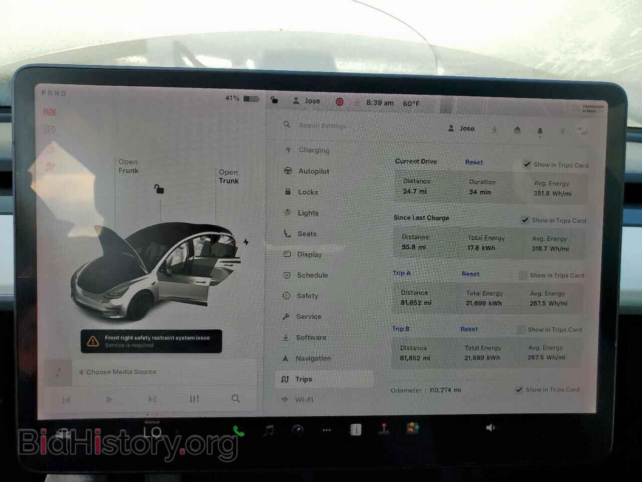 2021 TESLA MODEL 3 - VIN: 5YJ3E1EA4MF908612 - Photo 9
