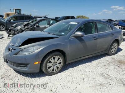 2009 Mazda 6 I, gray — VIN 1YVHP81A195M07341, Copart