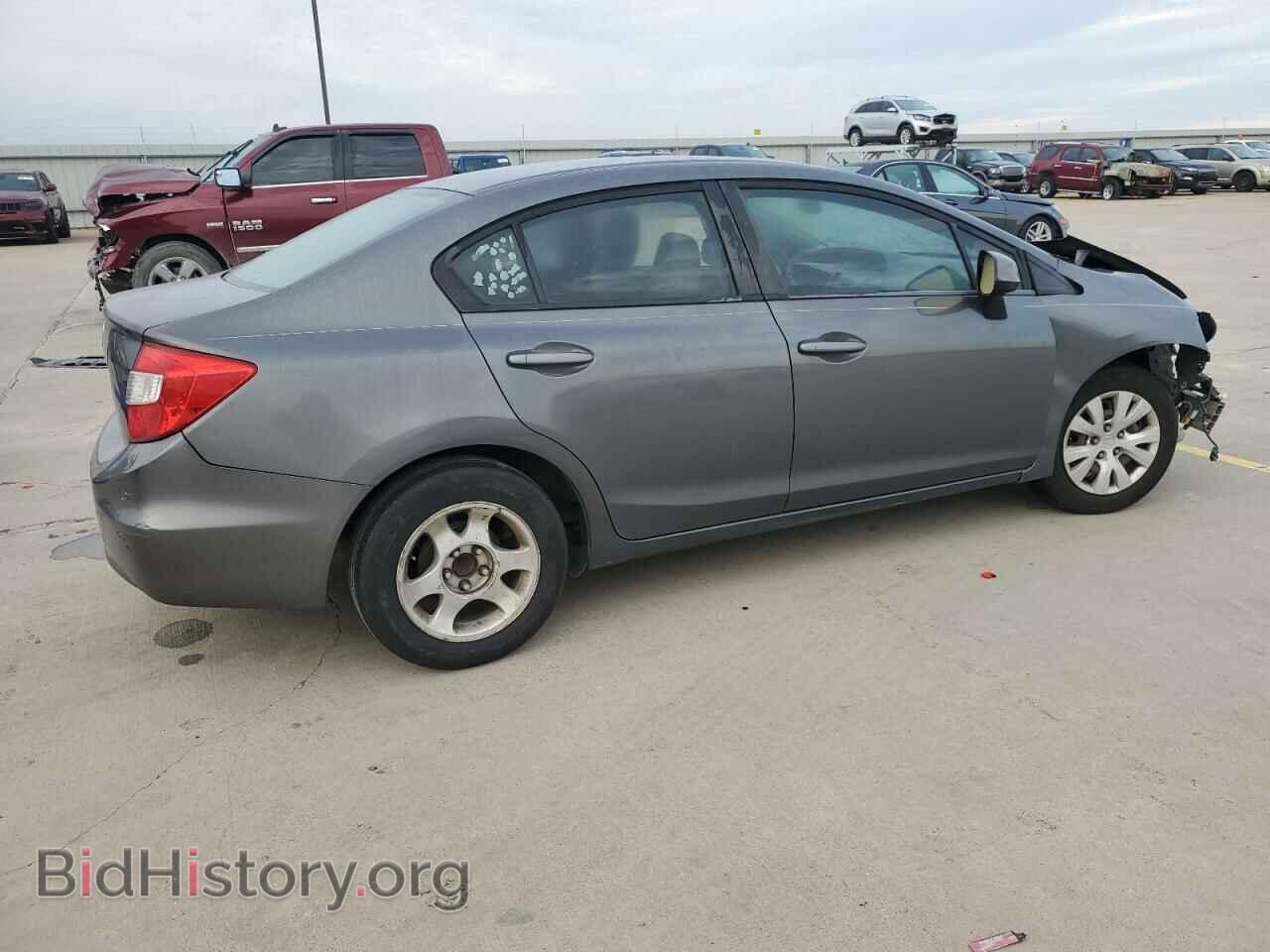 2012 HONDA CIVIC - VIN: 2HGFB2F51CH521748 - Фото 3