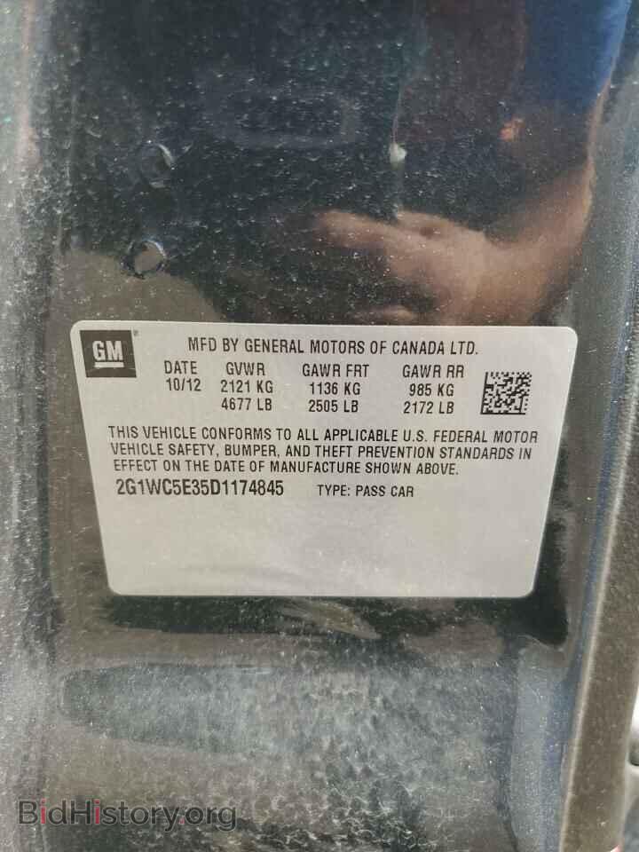 2013 CHEVROLET IMPALA - VIN: 2G1WC5E35D1174845 - Фото 12