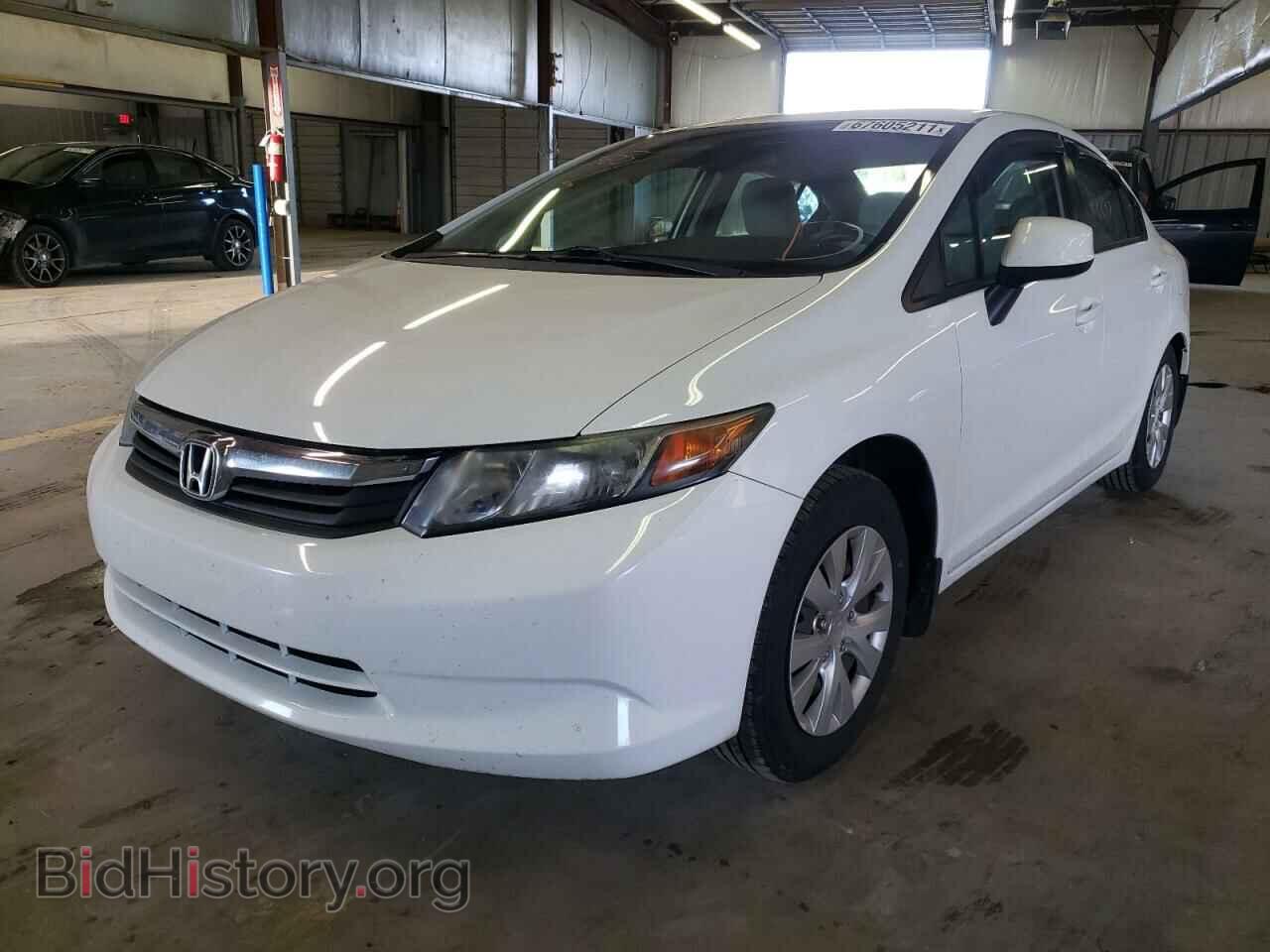 2012 HONDA CIVIC - VIN: 2HGFB2F56CH521860 - Фото 2