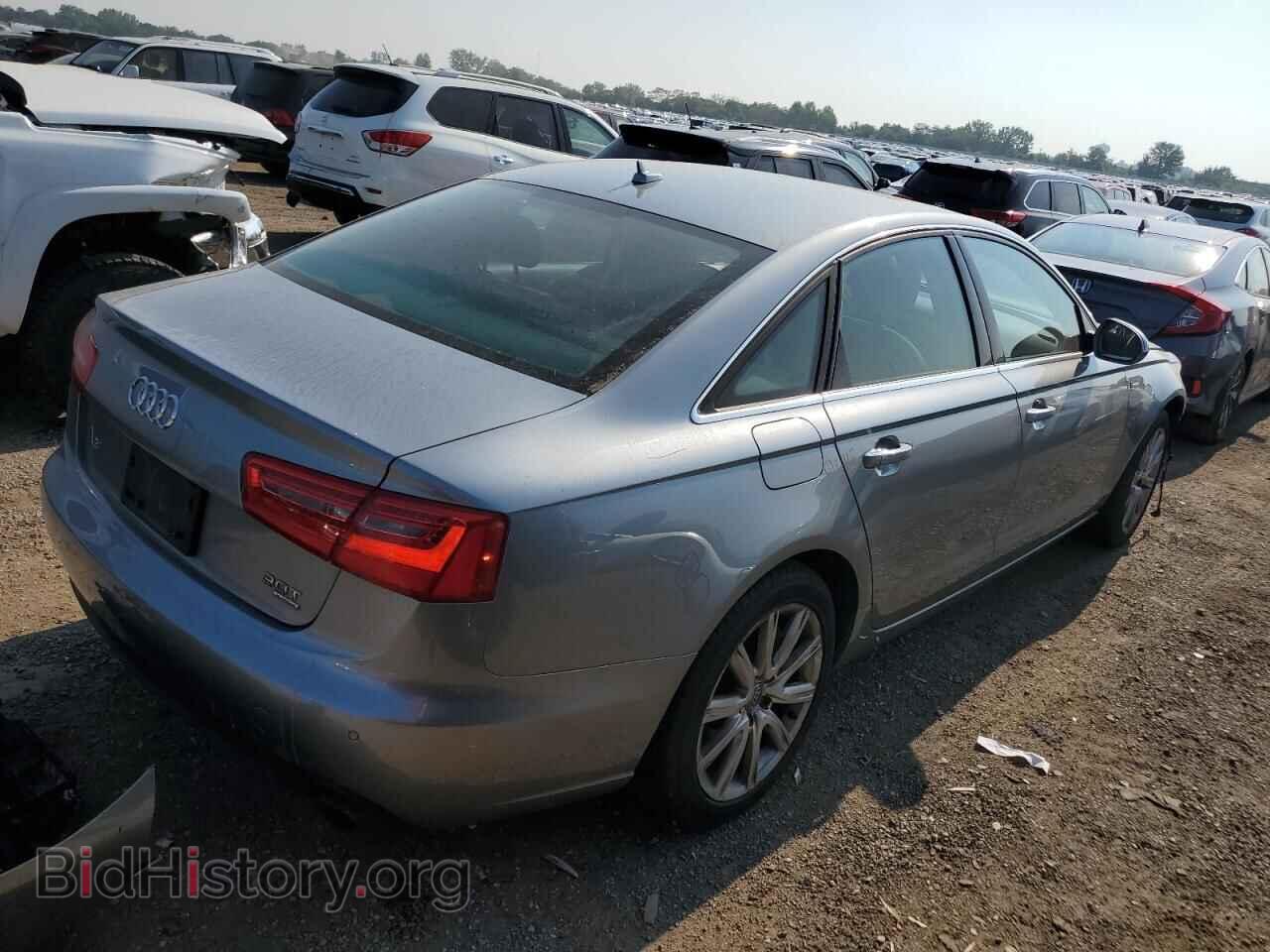 2013 AUDI A6 - VIN: WAUGGAFC4DN089191 - Фото 3