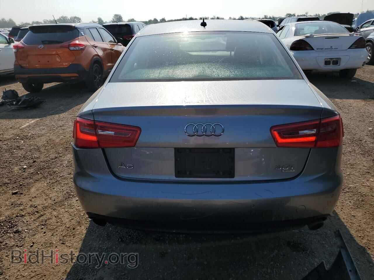 2013 AUDI A6 - VIN: WAUGGAFC4DN089191 - Фото 6
