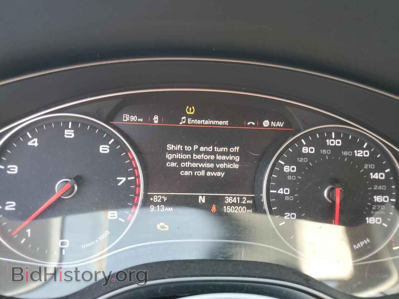 2013 AUDI A6 - VIN: WAUGGAFC4DN089191 - Фото 9