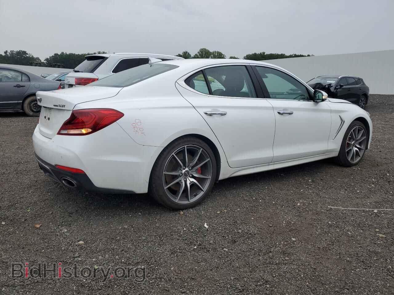 2021 GENESIS G70 - VIN: KMTG74LE9MU070881 - Фото 3