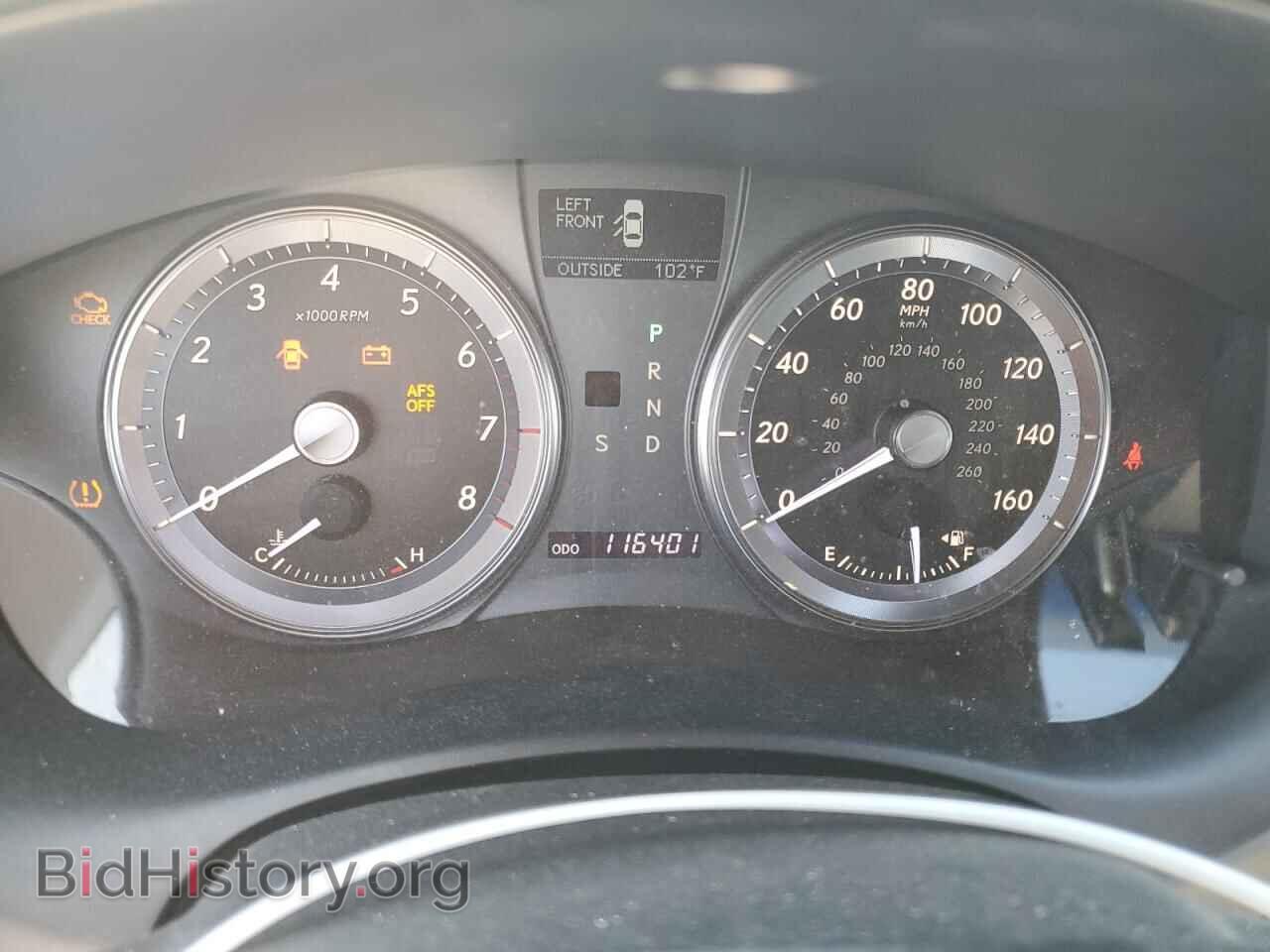 2010 LEXUS ES350 - VIN: JTHBK1EG8A2361950 - Фото 9