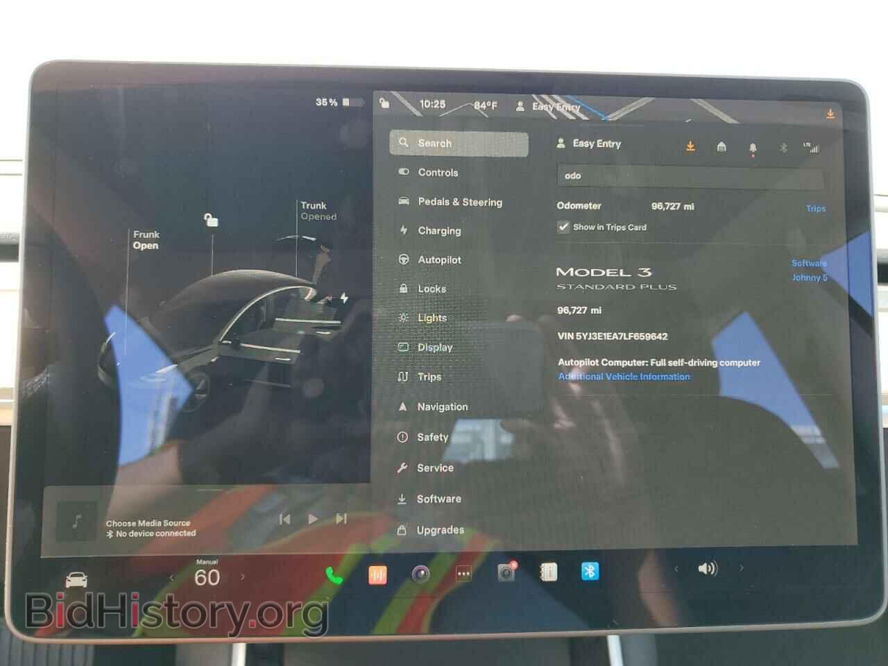 2020 TESLA MODEL 3 - VIN: 5YJ3E1EA7LF659642 - Фото 9