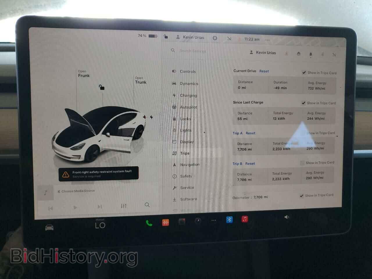 2023 TESLA MODEL 3 - VIN: 5YJ3E1EA1PF600091 - Photo 9