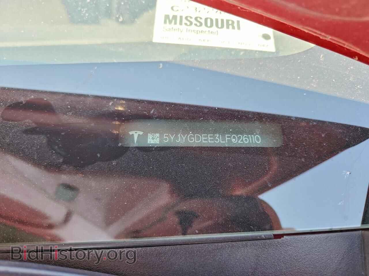 2020 TESLA MODEL Y - VIN: 5YJYGDEE3LF026110 - Фото 12