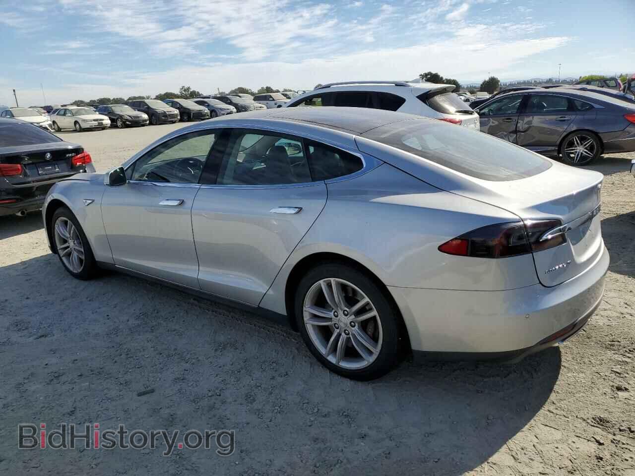 2014 TESLA MODEL S - VIN: 5YJSA1H12EFP51229 - Фото 2