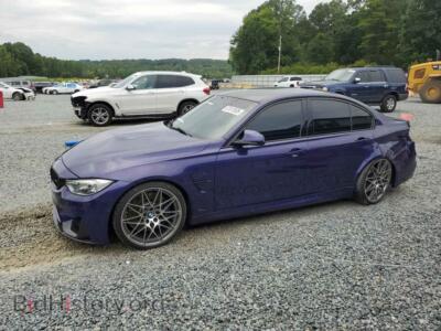 2018 BMW M3, purple — VIN WBS8M9C52J5J79982, Copart