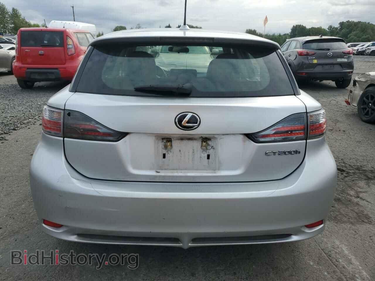 2013 LEXUS CT 200 - VIN: JTHKD5BH5D2142236 - Фото 6