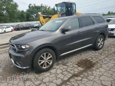 2016 Dodge DURANGO Limited, gray — VIN 1C4RDJDG5GC477069, Copart