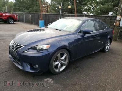2014 Lexus IS IS 350, синий — VIN JTHCE1D25E5000620, Copart