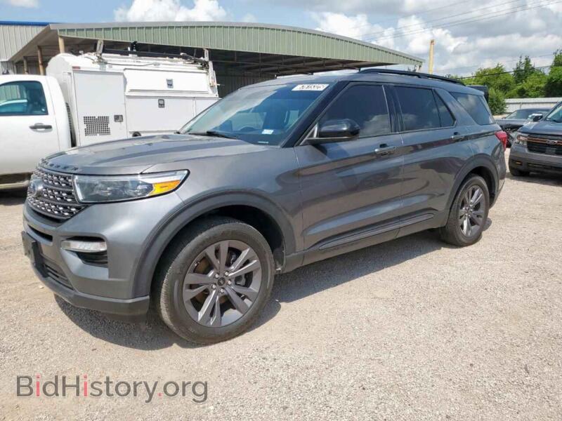 2023 Ford EXPLORER XLT (VIN 1FMSK8DH3PGB69301) — фото 1 из 13, Copart, повреждение: задняя часть