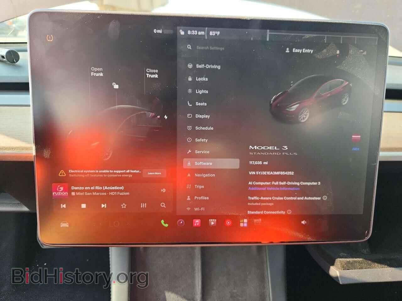 2021 TESLA MODEL 3 - VIN: 5YJ3E1EA3MF854252 - Photo 9