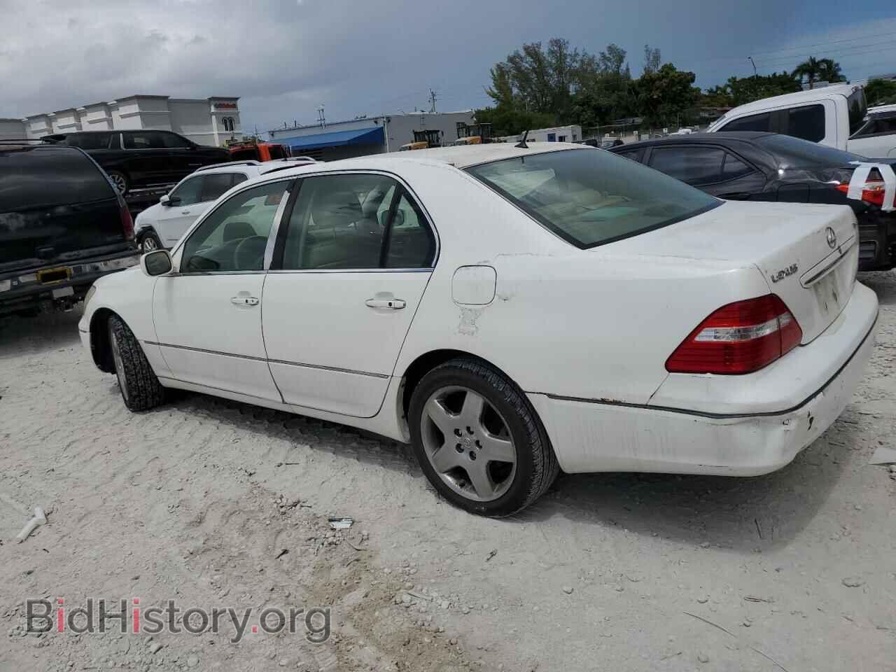 2005 LEXUS LS430 - VIN: JTHBN36F855003096 - Фото 2