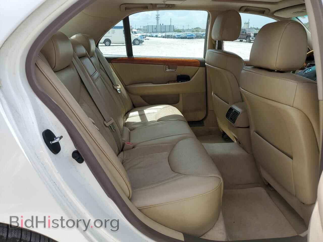 2005 LEXUS LS430 - VIN: JTHBN36F855003096 - Фото 10