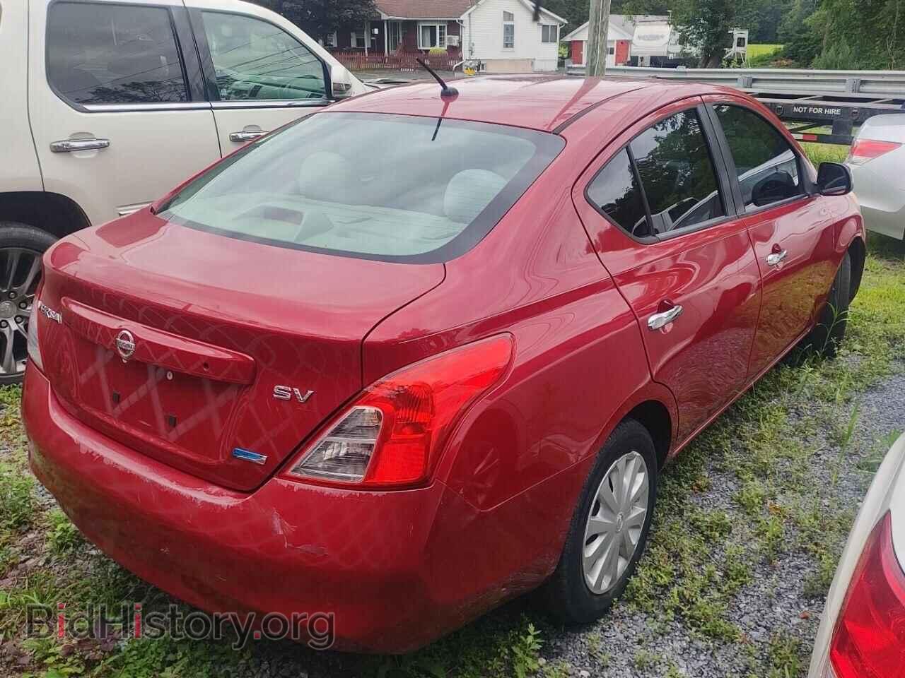 2012 NISSAN VERSA - VIN: 3N1CN7AP4CL805030 - Фото 4