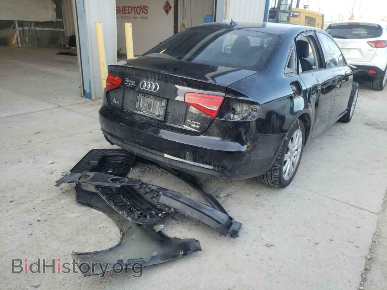 2013 AUDI A4 - VIN: WAUBFAFL5DN004825 - Фото 4